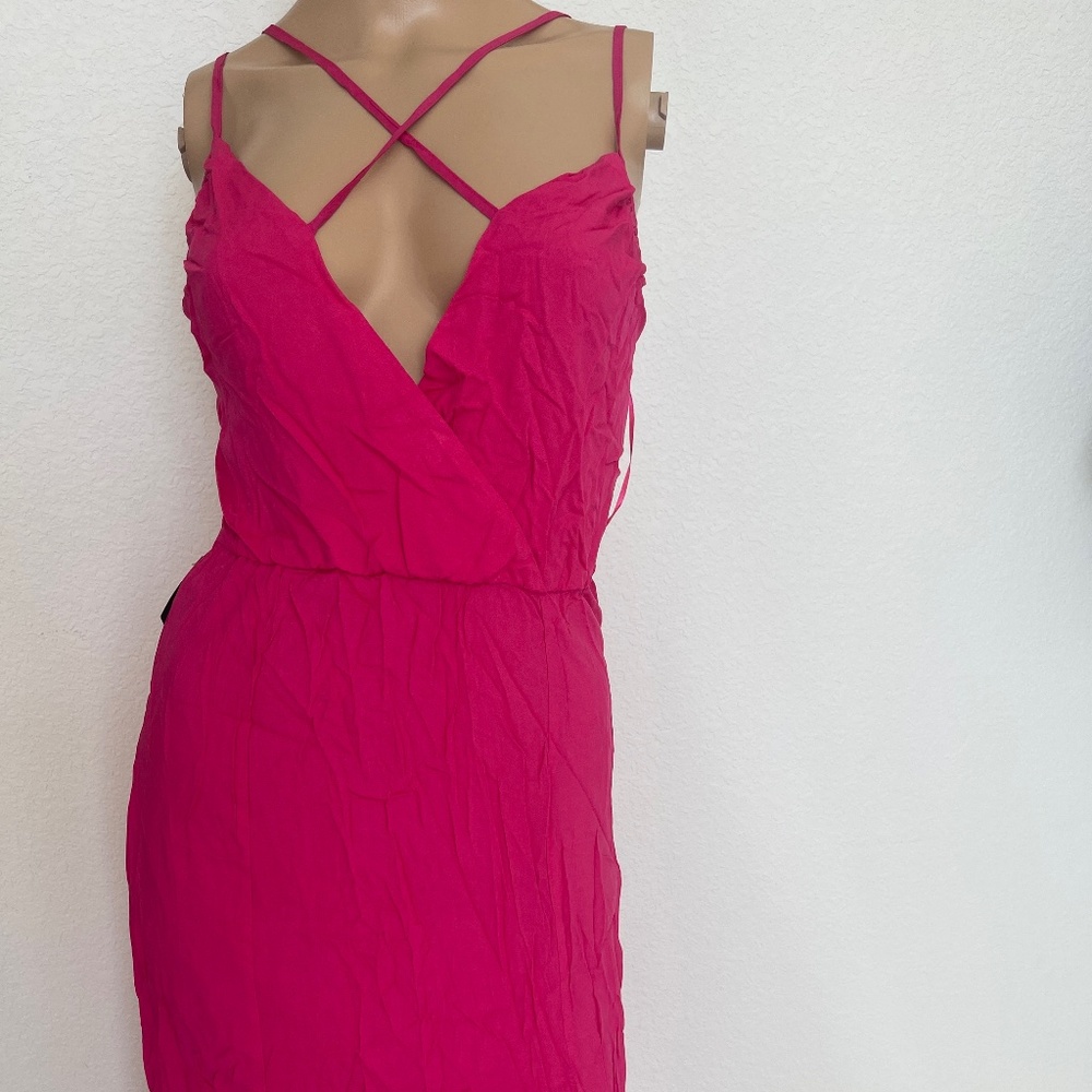 Brand new front slit maxi dress size M
